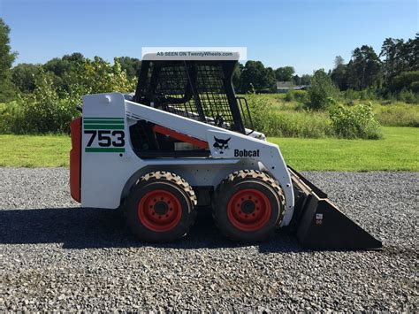 2002 bobcat skid steer|bobcat 753 skid steer.